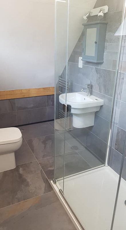 Bespoke bathroom for a bath conversion in Ampfield
