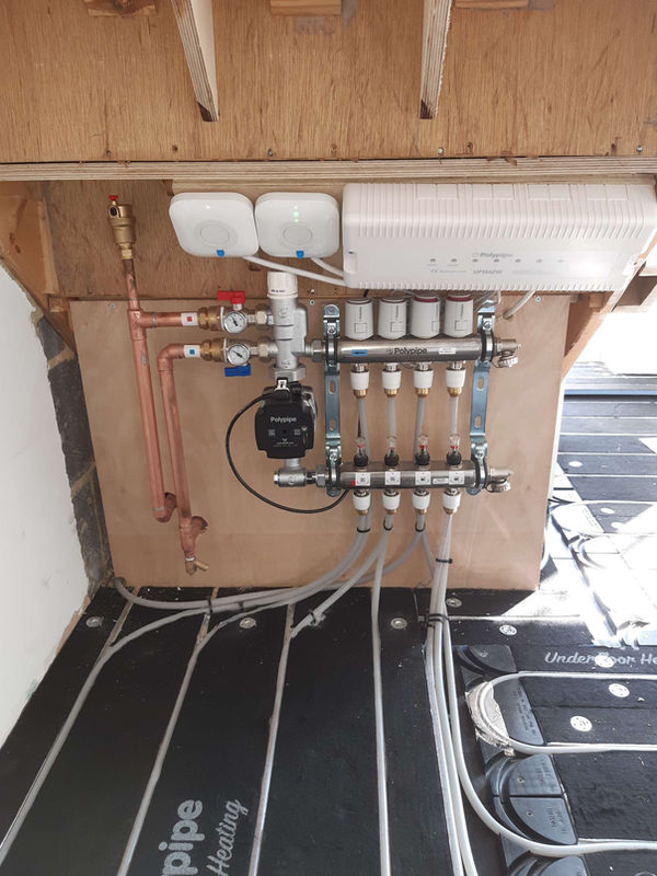 BBI Heating completed installation work in Hampshire