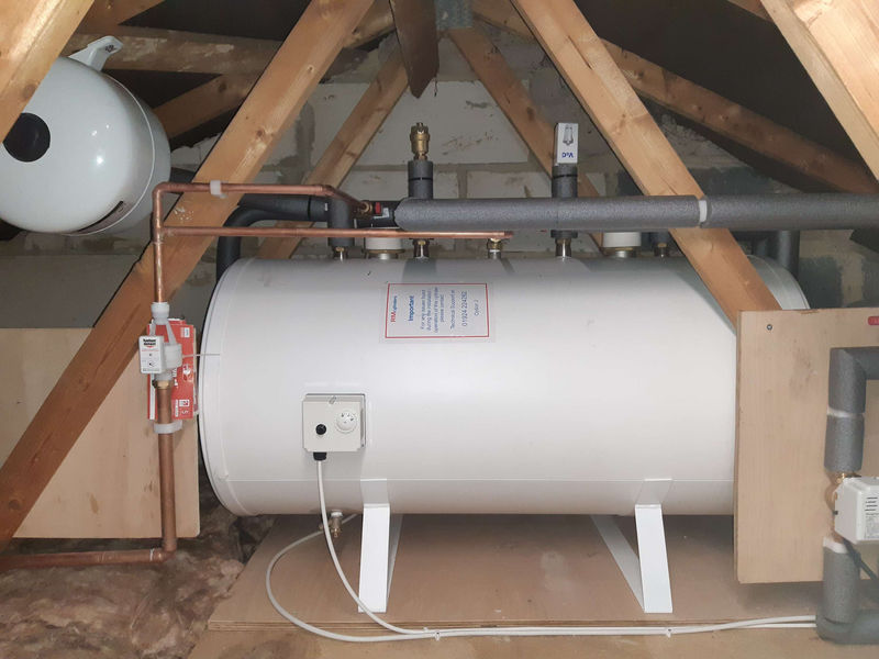 Completed installation by BBI Heating